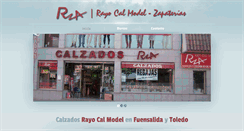 Desktop Screenshot of calzadosrayocalmodel.com